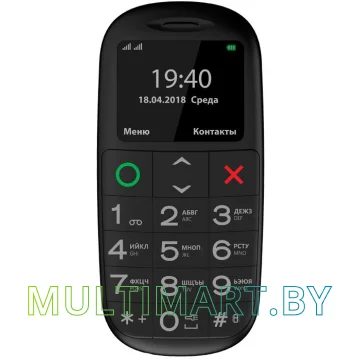 Мобильный телефон Vertex C312 (черный)